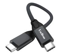 UseBean Câble USB C vers USB C 100W 0,2M, Câble de transfert de données USB 3.2 Gen 2X2 20Gbps Type-C PD Cordon de Charge Rapide,pour iPhone 15 Plus Pro Max MacBook Pro iPad Pro Galaxy S24 S23