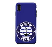 Usedom Aker Île Baltique Vacances Plage Surf Souvenir Coque pour iPhone XS Max