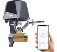 UseeLink Zigbee Valve d'eau intelligente, minuterie d'arrosage automatique, compatible avec Alexa et Google, nécessite un hub Zigbee