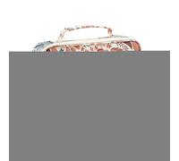 usefulbeauty Housse pour Bible | Bandoulière Adjustable en Chenille à Lettres Organisateur Église,Sac de Transport Bible à Fleurs avec Poignée - pour Femmes Enseignantes École Université Travail