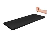 usefulbeauty Housse pour Table Rectangulaire, Élastique Imperméable Coupe-Vent 76x183 cm, 1,8 M Housse De Table Ajustée, pour Pique-Nique, Camping, Terrasse, Pelouse, Jardin, Cuisine