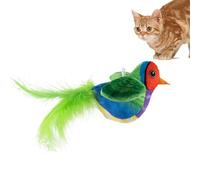 usefulbeauty Jouet Oiseau Chat | Ailes Battantes Simulées | Jouet Oiseau Chat Réaliste,pour Stimulation Mentale Exercice Physique Soulagement Ennui Intérieur Extérieur Anniversaire Noël