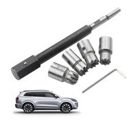 usefulbeauty Outil de Nettoyage d'Injecteurs - Nettoyant Pour Sièges D'injecteur,Kit Polyvalent De 6 Alésoirs Pour Moteurs Marine Et Motocyclette Tondeuse Et Course