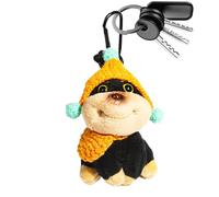 usefulbeauty Plush Bag Charm | Pendentif Doudou Abeille Chien Mignon Pour Sac,Porte-Clés Pendentif Tendance, Peluche Adorable Cadeau pour Noël et Anniversaire