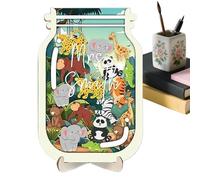 usefulbeauty Pot à Récompenses Scolaire | Système de Motivation pour Classe - Système de Comportement à Thème Animal pour Routine Quotidienne Maison École