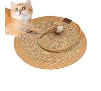 usefulbeauty Tapis à Griffoir pour Chat - Griffoir pour Chats d'Intérieur - Protège Meubles avec Balle Jouet pour Jeu Coin Sol Intérieur Affûtage Griffes Chaton - Jeu Coin Interactif Affûtage Griffes