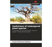 Usefulness of endangered plant species: in rural Niger: the case of the baobab " Adansonia digitata " in Kotaki and Banigoungou