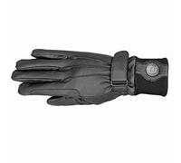 USG 11310037-100-303 RIGA Gants d'équitation en Serino & Doublure Thinsulate Noir Taille S