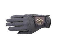 USG 11310039-102-511 ASCONA Gants d'équitation avec strass Marron 7/S