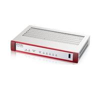 USG Flex H Series 50HP - Firewall - avec 1 an de pack Gold Security - 5 ports - 1GbE - géré par le Cloud - pour Zyxel SFP-1000T, SFP10G-LR,