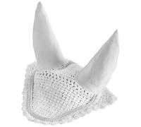 USG - Masque anti-mouches - Coton - Protection d'oreilles élastique - Double corde - Blanc - Taille standard
