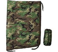 USGI Industries Couverture Militaire Woobie | Couverture de Camping à Isolation Thermique | Doublure Poncho | Grande, Portable, Isolante, résistante à l'eau, pour la randonnée, la Survie | Sac de