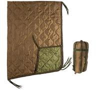 USGI Industries Couverture Militaire Woobie | Couverture de Camping à Isolation Thermique | Grande Taille, Portable, Isolation, résistante à l'eau, pour la randonnée, la Survie | Sac de Transport de