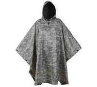 USGI Industries Poncho de pluie de style militaire multi-usage Motif camouflage, ACU., taille unique