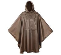 USGI Industries Poncho de pluie de style militaire multi-usage Motif camouflage, Coyote, taille unique