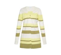 usha BLUE LABEL Cardigan citron vert / olive / blanc, Taille XS-S