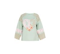 usha BLUE LABEL Sweat-shirt menthe / mélange de couleurs, Taille L