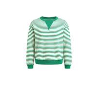 usha BLUE LABEL Sweat-shirt vert / blanc, Taille XL
