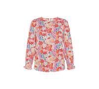 Usha Chemisier 'Fashion Look' bleu / rose / rouge vif / blanc, Taille S