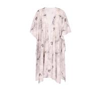 usha WHITE LABEL Kimono beige / gris, Taille S