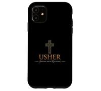 Usher Uniforme Chemise pour chrétiens Cadeau d'église Homme et Femme Coque pour iPhone 11