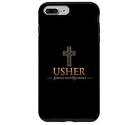 Usher Uniforme Chemise pour chrétiens Cadeau d'église Homme et Femme Coque pour iPhone 7 Plus/8 Plus