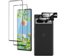uShield Verre Trempé pour Google Pixel 7 Pro 2+2 Pièces Plein écran Film Protection écran [Sensible au Toucher][Bord à Bord][Affaire Classée][sans Bulle][Anti-Scratch][Ultra HD]