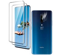 uShield Verre Trempé pour OnePlus 7 Pro/ 7T Pro 2+2 Pièces Plein écran Film Protection écran [Sensible au Toucher][Bord à Bord][Affaire Classée][sans Bulle][Anti-Scratch][Ultra HD]