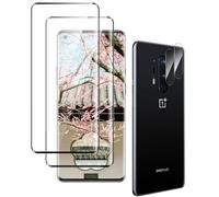 uShield Verre Trempé pour OnePlus 8 Pro 2+2 Pièces Plein écran Film Protection écran [Sensible au Toucher][Bord à Bord][Affaire Classée][sans Bulle][Anti-Scratch][Ultra HD]