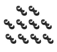 USHOBE 10PCS Plastic Cable Clips for Bike Brake and Shift Cables with Multifunctional Design for Daily Riding and Outdoor Use
