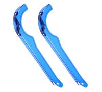 USHOBE 2 Pièces Housse pour Vélo Protège-chaîne en Plastique Légère et Résistante à l'huile, Cache-chaîne Pratique pour Vélos de Montagne et Route, Protège la Chaîne Boue