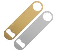 USHOBE 2pièces Décapsuleur Portable Inox Ouvre-bouteille Multifonction pour Bar et Cuisine Résistant et Professionnel pour Bières et Conserves Usage