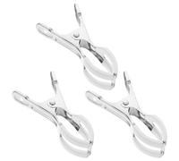 USHOBE 3pcs Clips de Réparation en Acier Inoxydable pour Saxophone et Clarinette, Indentation Précise et Large Applicabilité, Accessoire Essentiel pour Entretien et Remplacement