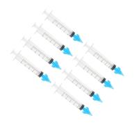 USHOBE 4 Ensembles Irrigateur Auriculaire en Plastique 10ml Piston Facile à Pousser, Outil Sûr pour Nettoyage des Oreilles et Élimination du Cérumen Chez Adultes