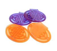 USHOBE 4pièces Set de Brosses de Massage Méridien Ergonomiques pour Relaxation Totale du Corps Outil de Massage à Pression pour Salon de Beauté et Spa à Domicile