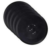 USHOBE 5 Pièces Protection Fiable pour Roue Pignon de Vélo VTT Noir en PP | Protège la Roue Pignon, Montage Sûr, Léger, Réduit le Bruit, pour Chemins et Longues Sorties