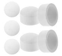 USHOBE 50 Pièces Bouchon Pvc 40mm pour Tuyau Ppr, Bouchons D'extrémité de Conduite D'eau Résistance la Pression et Faible Friction, Adaptateur Ppr pour Raccords D'eau