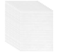 USHOBE 50 Pièces Tapis de Propreté Jetable Super Absorbant | Non-tissé Blanc, Léger et Portable, Usage Bureau ou Voyage, Format Pratique pour Entretien Quotidien