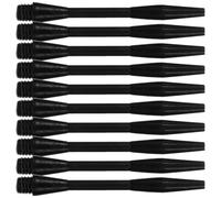 USHOBE Accessoires Fléchettes Résistante en Nylon Noir 50 Pièces 6mm Grosse Visserie Canne à Fléchettes Professionnelle Installation Facile pour Jeu de Extérieur