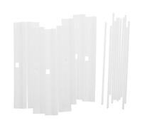 USHOBE Accessoires pour Stores enrouleurs pour Stores verticaux, Clips de réparation à Double Trou, 20 Paires, Installation Facile, pour Rideaux et Usage au Bureau