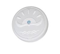 USHOBE Balayeuse Électrique Blanche Pratique en Plastique, Brosse de Nettoyage Rotative Facile à Utiliser pour Sols Domestiques, pour Chambre et Hôtel