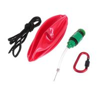 USHOBE Balles de Boxe Domestiques Rouges en PVC, Entraînement Intérieur | Balles de Frappe Home Response, Remplies de Sable Injecté, pour Garçon et Filles et Bébé, Facile à Ranger