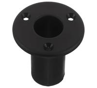 USHOBE Bouchons D'insertion en Nylon Noir Accessoires Polyvalents pour Bateau, Matériel de Quincaillerie Marine pour Échelle de Ponton et Yacht