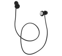 USHOBE Bouchons D'Oreilles Réduction Du Bruit Étude Travail Protection Auditive Avec Étui Portable Cordon Motif CD Noir Silicone Compact