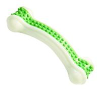 USHOBE Chien en Os pour Chiots, Mastication Intérieure, Nylon PU | Chiots et Animaux, Forme Os, Aide Lentaire, Attire L’attention, Corrige Habitudes Destructrices