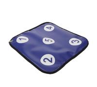 USHOBE Cible en Caoutchouc Solide Double Face D'entraînement à L'escrime avec Surface Anti-Perforation et Fixation Murale pour Pratique D'escrime et Tir à l'arc