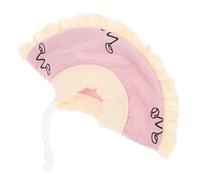 USHOBE Collier Conique pour Cobaye Taille S en Tissu Léger et Confortable, Cercle de Cou Protecteur Anti-Morsure pour Soins et Récupération