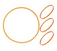 USHOBE Courroies de Rechange Pack de 4 Pièces en Plastique Orange Surface Lisse sans Bavures, Design Portable pour Réparation Facile pour Machine à Barbe à Papa