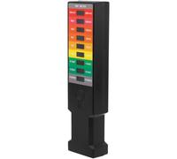 USHOBE Détecteur de Champ Électromagnétique en Abs Léger Portable Compact Appareil de Mesure Précis de Rayonnement Emf pour Bureau et Maison