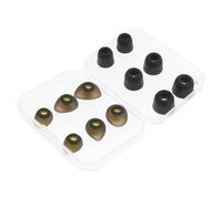 USHOBE Embouts D'écouteur en Mousse Noire Confortables Installation Rapide, Accessoire pour Oreillette de Casque Audio, pour Écouter Musique et Courir, Livré en Boîte